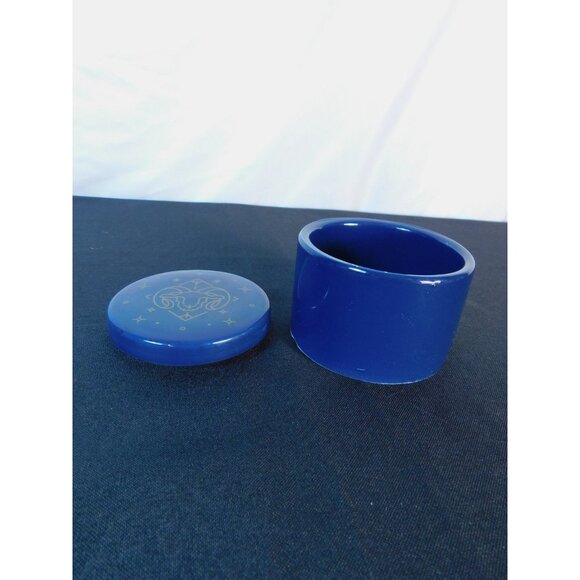 Ceramic Aries Zodiac Trinket Box Astrology Ram Horoscope Dish Star Sign Decor Gi - Picture 8 of 8